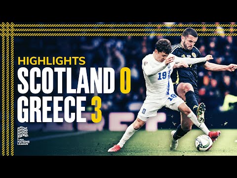 Scotland 0-3 Greece (1-3 agg.) | UEFA Nations League Play-Off 2nd Leg | Scotland National Team