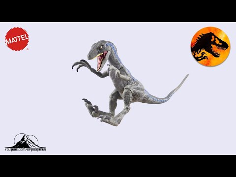 @Mattel @jurassicworld Amber Collection VELOCIRAPTOR BLUE Video Review