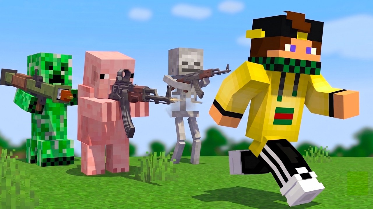 MINECRAFT MA I MOB SONO ARMATI