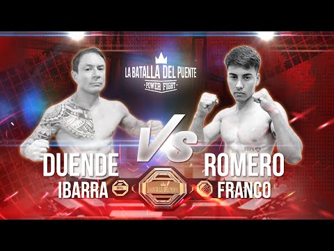 Ariel "Duende" Ibarra VS Franco Romero - 12 de Noviembre de 2022 - La Batalla del Puente