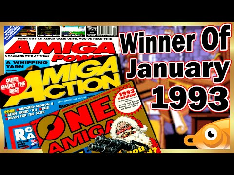 Cover Disk Face Off - January 1993 | Amiga Power, Amiga Action, One For Amiga