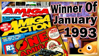 Cover Disk Face Off - January 1993 | Amiga Power, Amiga Action, One For Amiga
