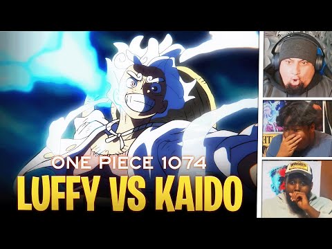 Luffy's Biggest Attack - Gum Gum Bajrang Gun! | One Piece 1074 Reaction Mashup