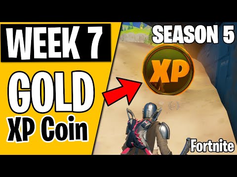 *NEW* Week 7 GOLD XP Coin Location - Season 5