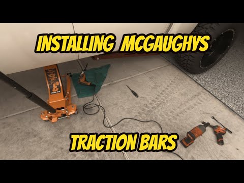Installing McGaughys Traction Bars