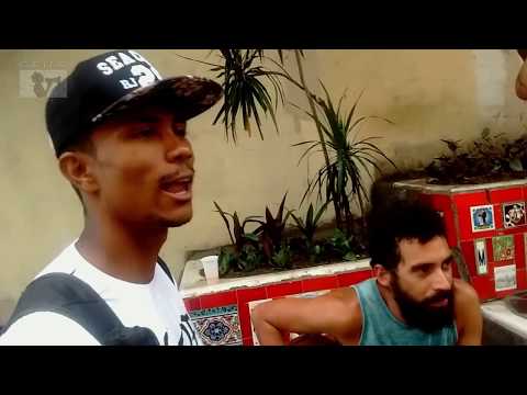 Freestyle na Lapa RJ com Estudante + Xamã + Matheus + Felipe Chernicharo na Viola