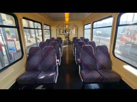 Wagenrundgang im Travys Be 4/8 | Karlsruher Stadtbahntriebwagen