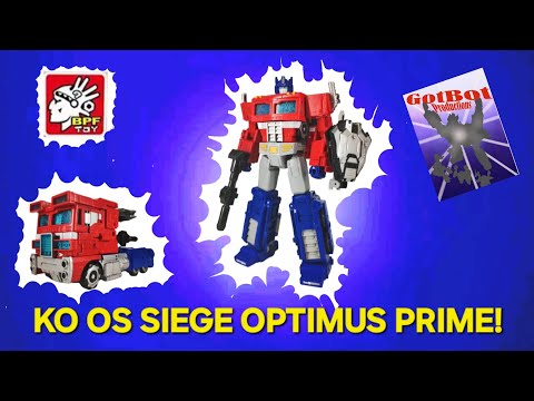 BPF Commander KO OS Siege Optimus Prime - GotBot True Review NUMBER 1277