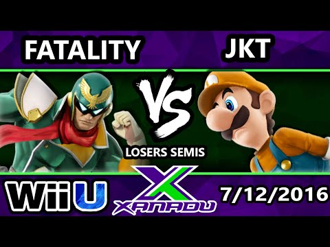 S@X 158 - TA | Fatality (Captain Falcon) Vs. DA | JKT (Luigi) SSB4 Losers Semis - Smash Wii U