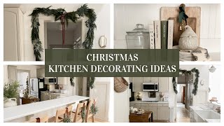 CHRISTMAS 2023 DECORATING IDEAS | KITCHEN DECOR