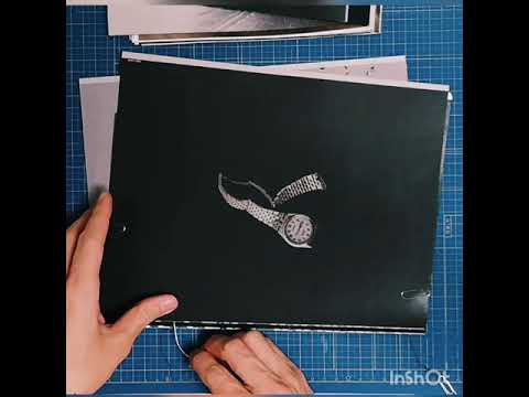 視覚伝達デザイン学科 リンクステッチによる手製本｜“THE LAST SUMMIT” by Shu Watanabe’s Artistbook #shorts #Handmade #binding