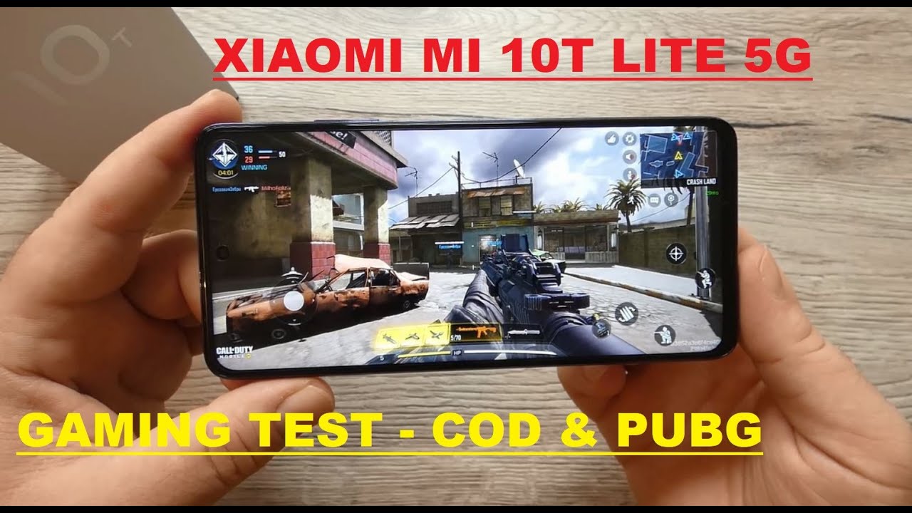 XIAOMI MI 10T LITE 5G - GAMING TEST (Call Of Duty & P.U.B.G) ! Great Experience!!