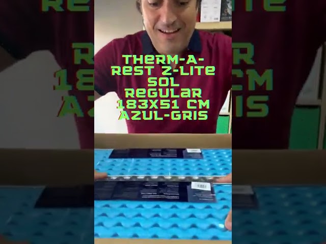 Vídeo relacionado con Almohadilla para dormir de espuma: alfombra de campamento extra gruesa- Matina de aluminio de aluminio EVA, almohadilla para dormir de espuma de celda cerrada para cunas, carpas, sacos de dormir y