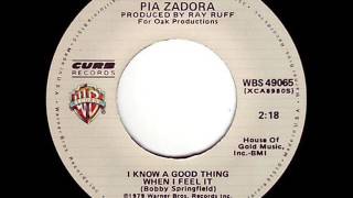 Pia Zadora "I Know A Good Thing When I Feel It"