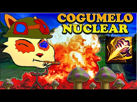 TEEMO NUCLEAR NA JUNGLE, PARECIA CAMPO MINADO KKKK