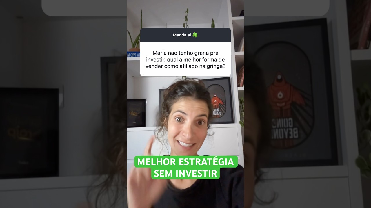 COMECE COM ESSA ESTRATÉGIA PARA VENDER NA GRINGA SEM INVESTIR! #afiliadonagringa