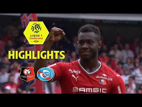 Stade Rennais FC - RC Strasbourg Alsace ( 2-1 ) - Highlights - (SRFC - RCSA) / 2017-18