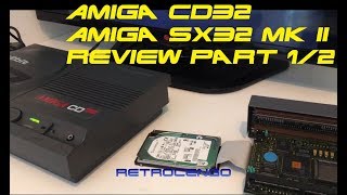 Commodore Amiga CD32 SX32 MK II Review test Part 1/2