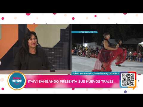 COLONIA VIGNAUD: ITAIVÍ SAMBANDO PRESENTARÁ SUS NUEVOS TRAJES Y LA TEMÁTICA CARNAVALERA 2027