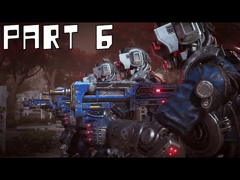 GEARS OF WAR 4 Walkthrough Gameplay Part 6 - Going For A Ride