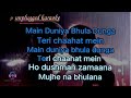 Main Duniya Bhula Dunga | Karaoke With Lyrics | LP Unplugged Creations
