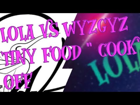 WyzGyz Showcases - Lola Vs WyzGyz - Tiny Food "Cook" Off 017