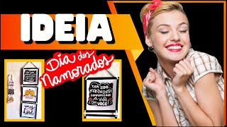 IDEIAS DIA DOS NAMORADOS / QUADRINHOS PERSONALIZADOS PASSO A PASSO