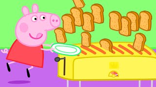 Peppa Pigs Best Breakfast Club - The Toast Flood! 