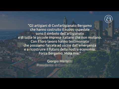 Gli artigiani di Bergamo che hanno fatto l'ospedale degli Alpini