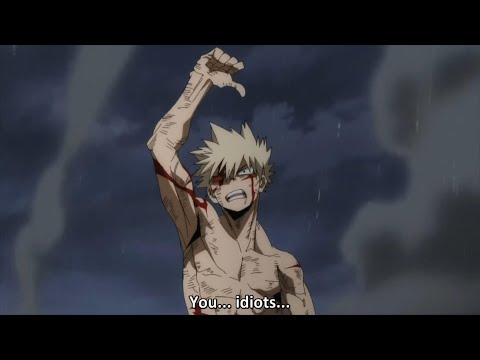 Bakugo vs Serpenters twins fight / My hero academia movie 3