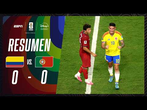 Resumen Colombia vs Portugal