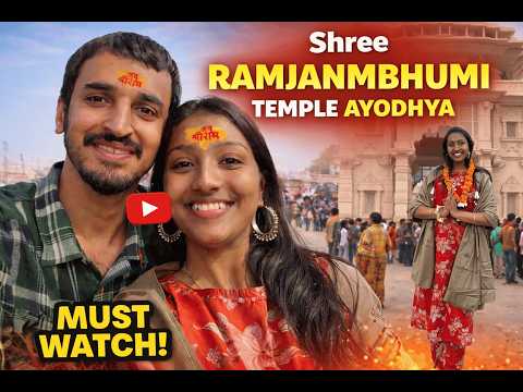 Vlog 28: Shree Ramjanmbhumi Temple Ayodhya | Magh Mela Prayagraj #ayodhya #prayagraj #ram #varanasi
