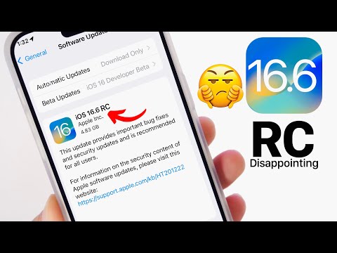 iOS 16.6 RC is OUT - disappointing Update!