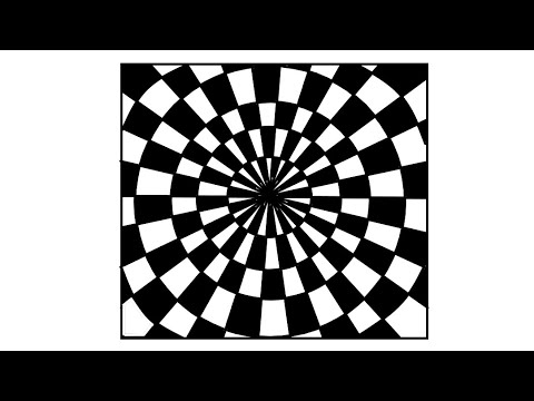 How To Draw Geometric Optical Illusion Art - 3D Trick Art in 3d paint