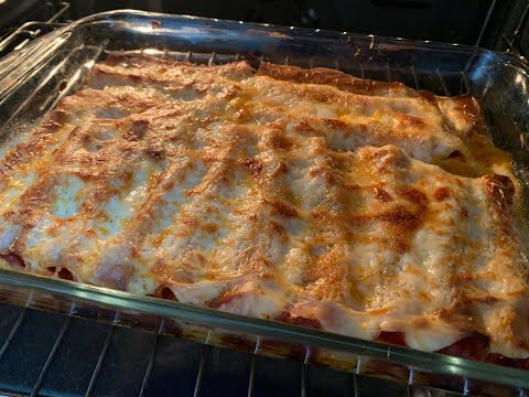 CANNELLONI RIPIENI AL FORNO RICETTA SUPER BUONA