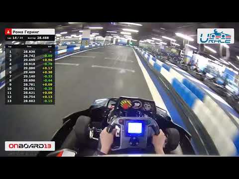 OnBoard13 - Best lap on URace - Moscow, Russia