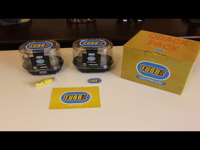 Vídeo relacionado con TUBBZ Caja Edición: Doom - Doom Slayer Figura Coleccionable de Pato de Goma Disfrazado