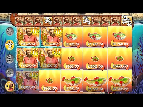 BIG BASS SPLASH EPIC GAME 10x MULTIPLIER GOOD WIN 5 out of 10 FISHERMEN BONUS BUY ONLINE CASINO SLOT