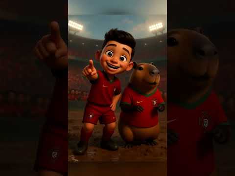 Kapybara, která porazila podvodníka Messiho!😂🦫