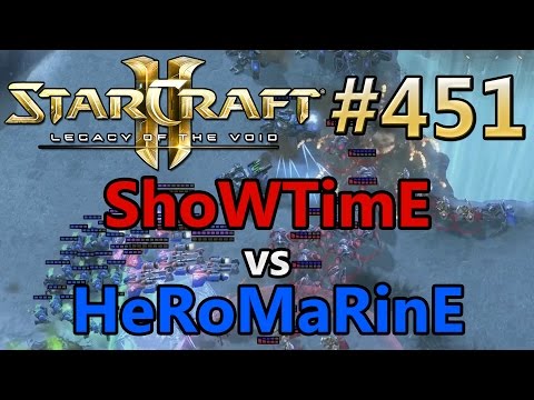 Replay-Cast #451 | ShoWTimE (P) vs HeRoMaRinE (T) | Starcraft 2: Legacy of the Void [Deutsch/German]