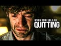 WHEN YOU FEEL LIKE QUITTING Best Inspiring Speech On Mental Health