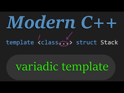 variadic templates - C++ Compiled