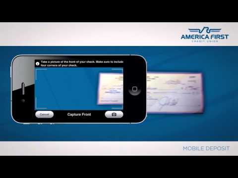 AFCU iPhone Mobile Deposit