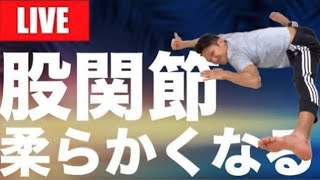 骨盤が立たないところから180度開脚達成した人のストレッチライブ
