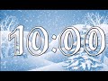 10 Minute Winter Snow Timer