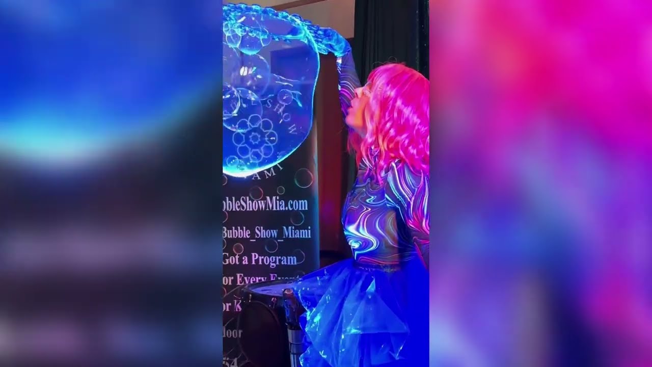 Promotional video thumbnail 2 for Bubble Show Miami
