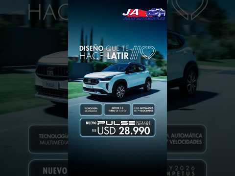 Nuevo Pulse MY2026 ímpetus #fiat #fiaturuguay #julioautomovileslascano #fiatpulse