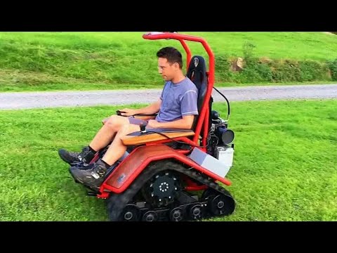 INCREDIBLE MACHINES FOR THE GARDEN THAT ARE ON A NEW LEVEL