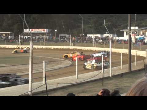 2015 NZ Super Saloon Champs - Green Group Heat 1