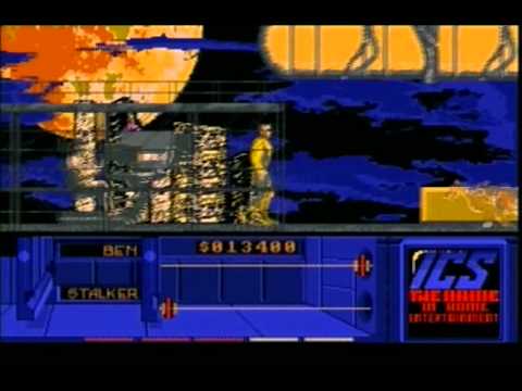 the running man game amiga